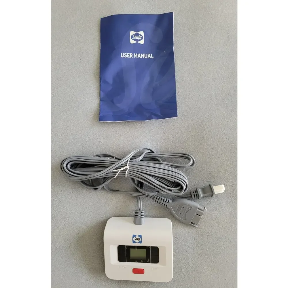 SEALY Heated Mattress Pad/Bed Warmer Single Controller--Twin 39X75 in-NEW!